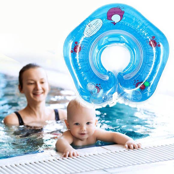 Baby Kinder Hals Sicherheits Schwimmen Ring Schwimmer Pool Babyschwimmring Neu 