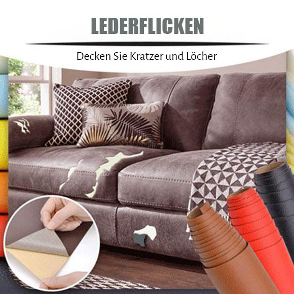 Loco Leather Patches - selbstklebende Reparaturflicken für beschädigtes  Leder oder Kunstleder