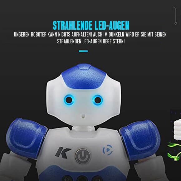 JUNERAIN Singender Tanzender Gestenstensteuerung RC Roboter Spielzeug für K Heiß 